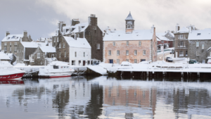Lerwick, Shetland in Winter